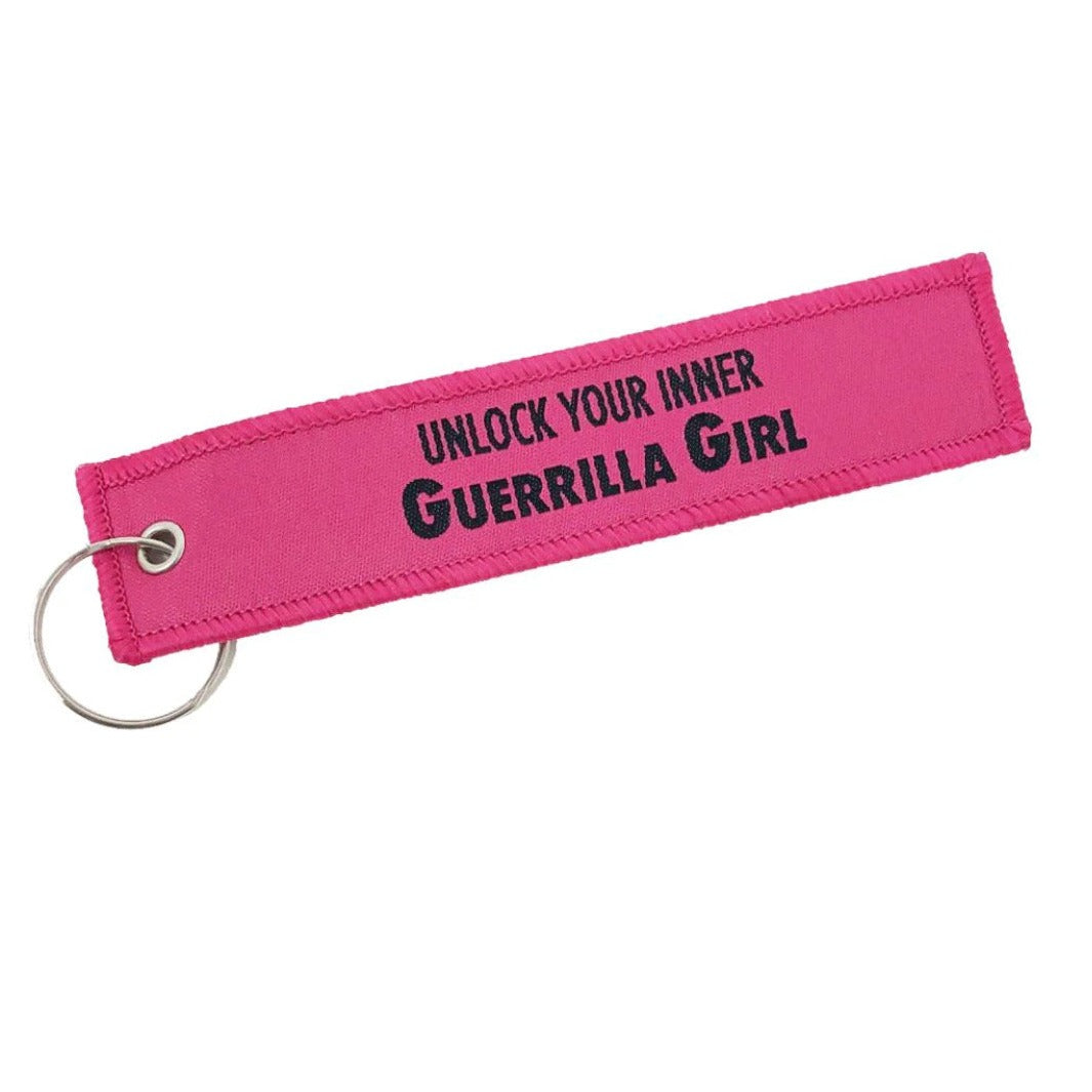Unlock Your Inner Guerilla Girl Keyring x Guerrilla Girls