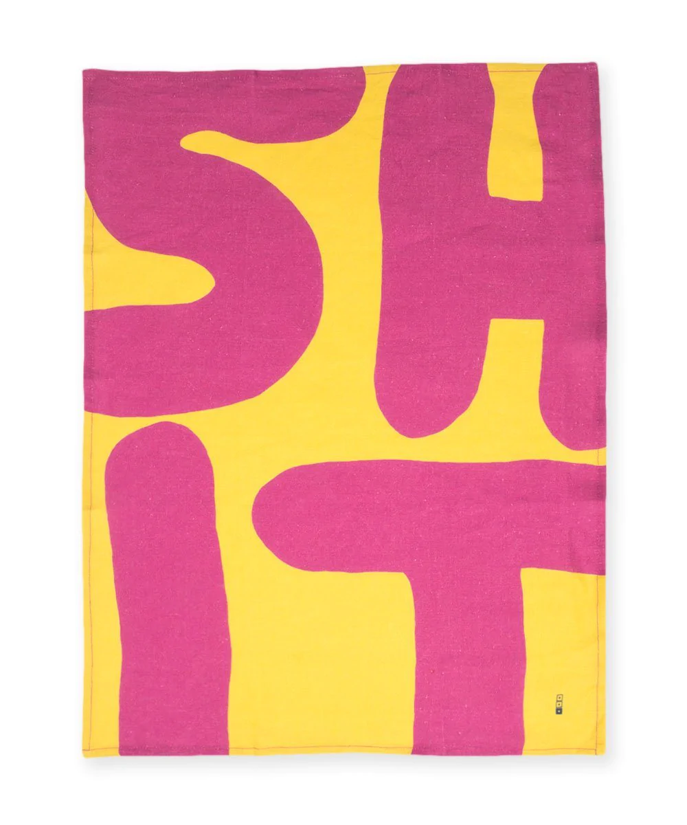 Sh*t Tea Towel  x David Shrigley