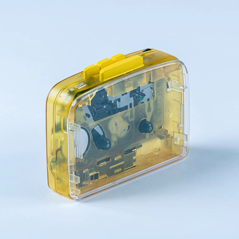 IT’S OK TOO Bluetooth 5.0 Stereo Cassette Player - Yellow